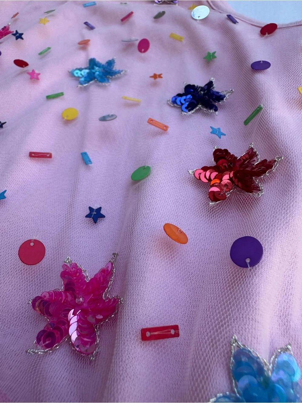 Tutu Du Monde Star Sprinkles Tutu Dress Candy Floss Girls Size 8-9
